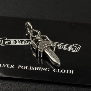 Chrome Hearts 925 Silver Dagger Sword Pendant For Necklace
